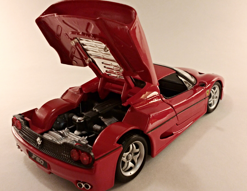 Illustration for article titled Walgreens sale find Bburago 1/24th Ferrari F50